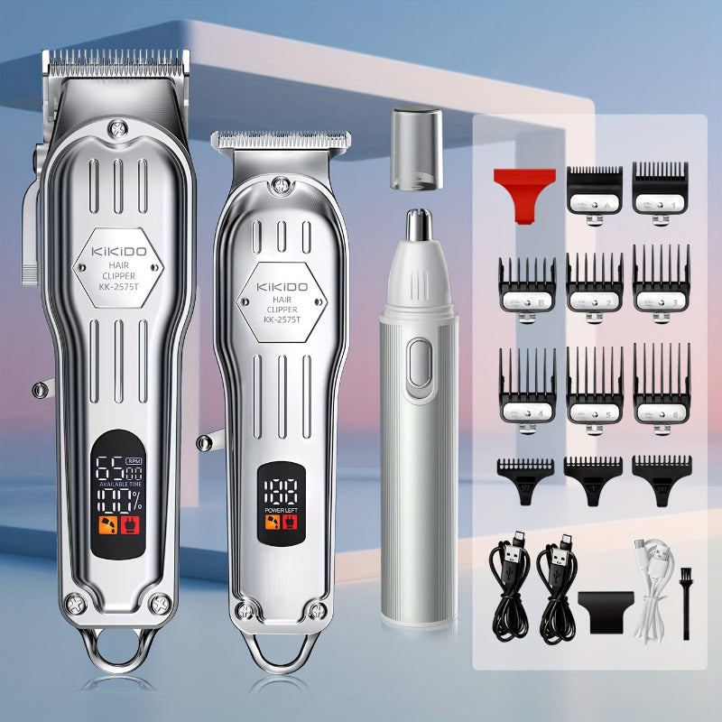 KIKIDO hair trimmer set with attachments