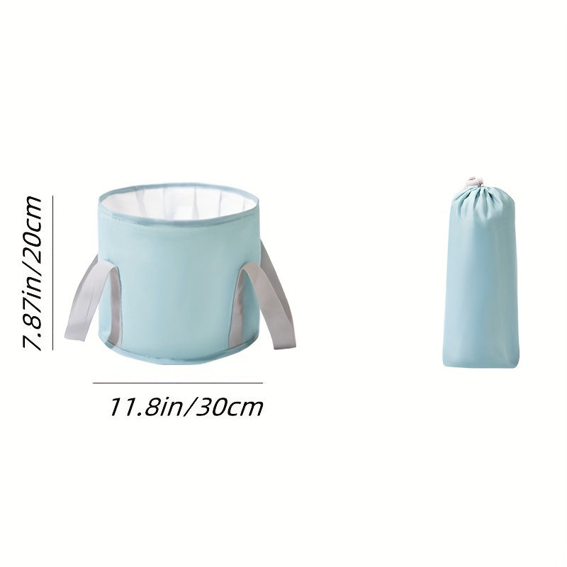 Insulated foot spa showing durable handles and space-saving foldable design