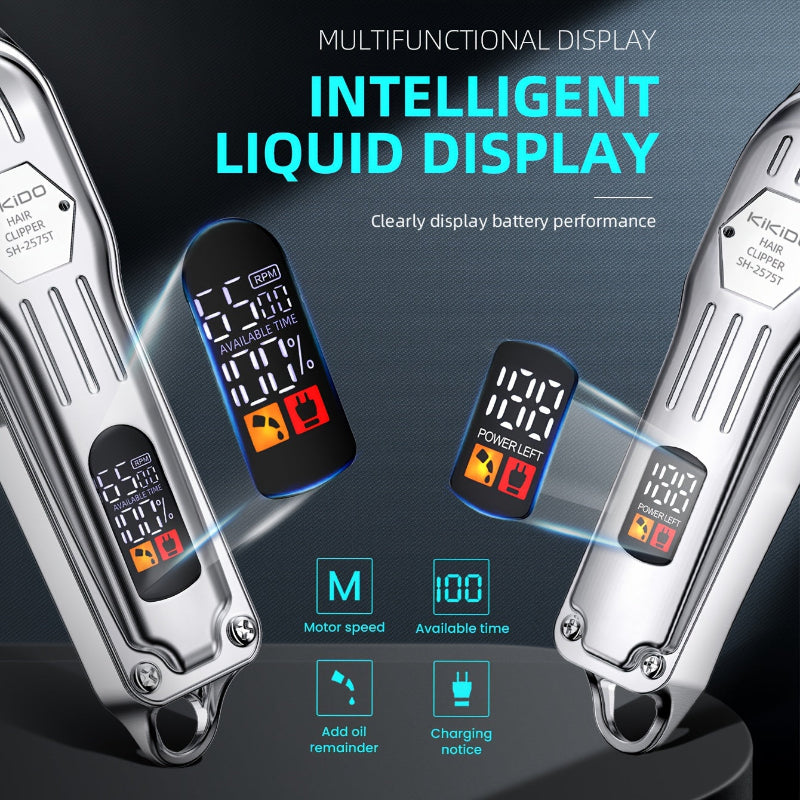 KIKIDO multifunctional electronic clippers with digital display