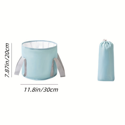 Insulated foot spa showing durable handles and space-saving foldable design